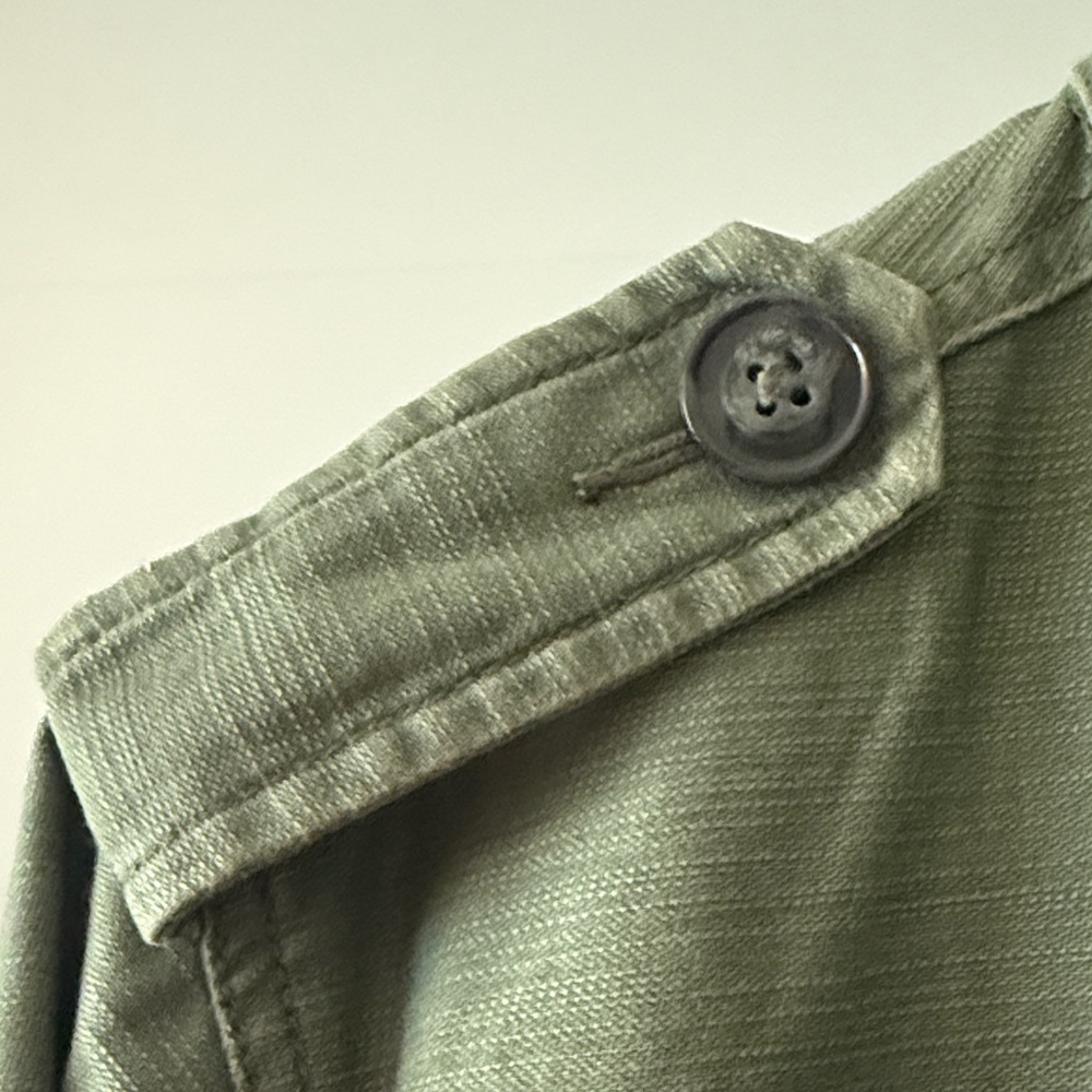 Bar III Olive Utility Jacket in 100% Cotton - Picture 12 of 15